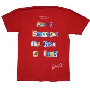 Red “That One Street Brand” Ransom Graphic Tee-M